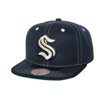 Seattle Kraken baseball flat sapka Contrast Natural Snapback Vintage