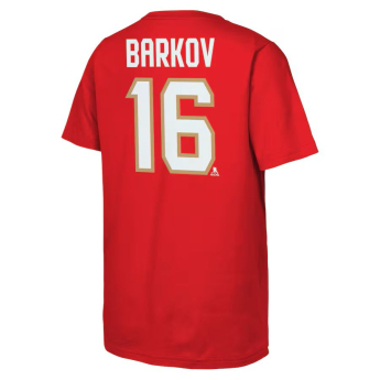 Florida Panthers gyerek póló Aleksander Barkov 2024 Stanley Cup Champions Name & Number