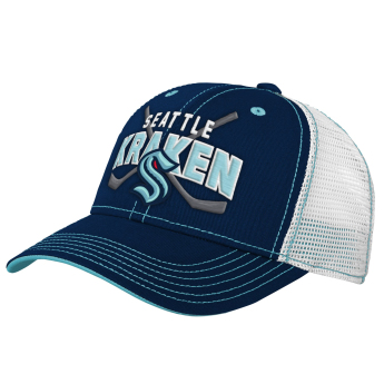 Seattle Kraken gyerek baseball sapka Lockup Meshback Adjustable