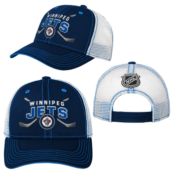 Winnipeg Jets gyerek baseball sapka Lockup Meshback Adjustable