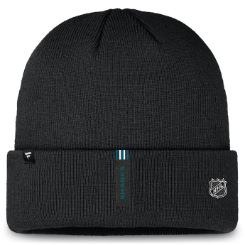 San Jose Sharks téli sapka Authentic Pro Rink Prime Cuffed Beanie