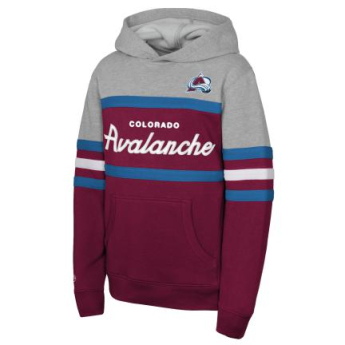 Colorado Avalanche gyerek kapucnis pulóver Head Coach Hoody