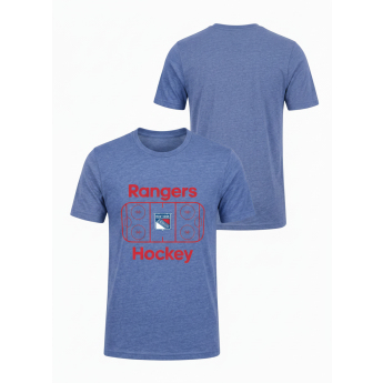New York Rangers gyerek póló Goal Tender Ss Triblend