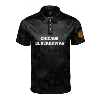 Chicago Blackhawks pólóing Floral Wordmark