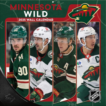 Minnesota Wild naptár 2025 Wall Calendar