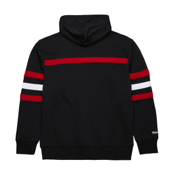 Chicago Blackhawks férfi kapucnis pulóver Head Coach Hoodie Current Logo black