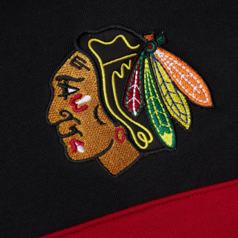 Chicago Blackhawks férfi kapucnis pulóver Head Coach Hoodie Current Logo black