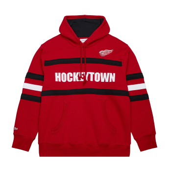 Detroit Red Wings férfi kapucnis pulóver Head Coach Hoodie Current Logo