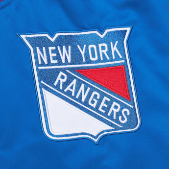 New York Rangers férfi kabát Primetime Heavyweight Satin Jacket Current Logo