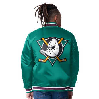 Anaheim Ducks férfi kabát The CLOSER Reversible Varsity Satin