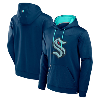 Seattle Kraken férfi kapucnis pulóver Defender Pullover