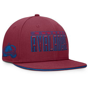 Colorado Avalanche baseball flat sapka Flat Brim