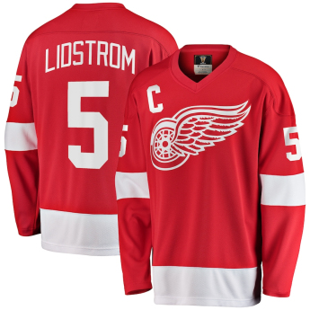 Detroit Red Wings hoki mez Nicklas Lidstrom #5 Premier Breakaway Vintage