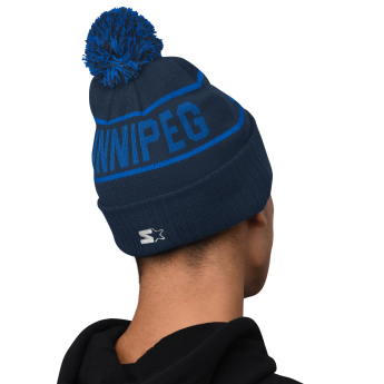 Winnipeg Jets téli sapka Blizzard Pom Beanie