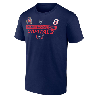 Washington Capitals férfi póló Alex Ovechkin #8 Washington Capitals The GR8 Chase Scorer Name & Number