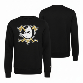 Anaheim Ducks férfi pulóver Primary Logo Graphic Crew Sweatshirt black