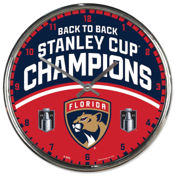 Florida Panthers falióra 2025 Stanley Cup Champions Chrome