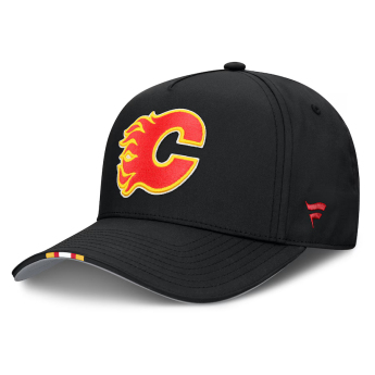 Calgary Flames baseball sapka 2025 Draft Authentic Pro Structured Adjustable