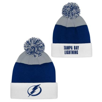 Tampa Bay Lightning gyerek téli sapka Essentials Cuffed Knit W Pom