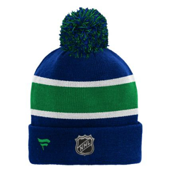 Vancouver Canucks gyerek téli sapka Cuffed Beanie With Pom blue