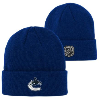 Vancouver Canucks gyerek téli sapka Cuffed Knit blue