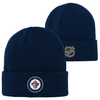 Winnipeg Jets gyerek téli sapka Cuffed Knit navy