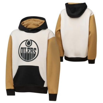 Edmonton Oilers gyerek kapucnis pulóver Color Blocked Flc Hd