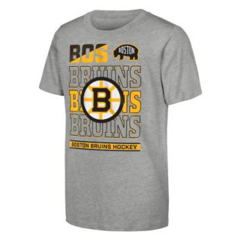 Boston Bruins gyerek póló Timeless Ss grey