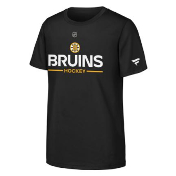 Boston Bruins gyerek póló Apro Wordmark Ss black