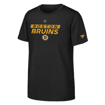 Boston Bruins gyerek póló Pro Wordmark black