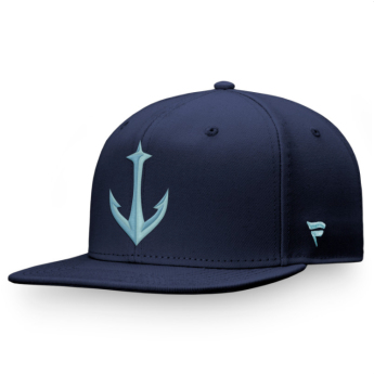 Seattle Kraken baseball flat sapka Secondary Logo Snapback navy