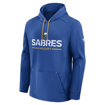 Buffalo Sabres férfi kapucnis pulóver Authentic Pro Rink Poly Fleece POH