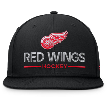 Detroit Red Wings baseball flat sapka Authentic Pro A/Cap Flat Brim Square Visor Structured Adjustable