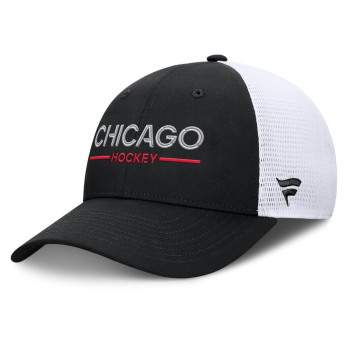 Chicago Blackhawks baseball sapka Authentic Pro A/Cap Structured Adj. Meshback