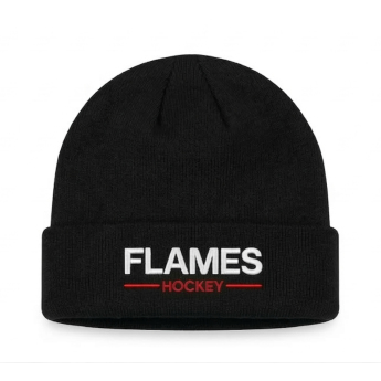 Calgary Flames téli sapka Authentic Pro A/Cap Cuffed Beanie
