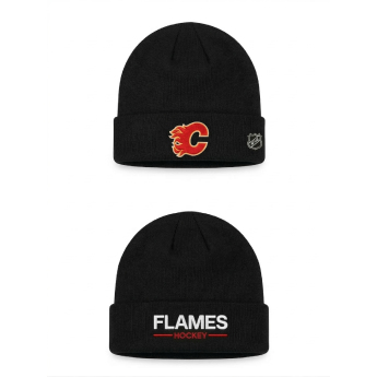 Calgary Flames téli sapka Authentic Pro A/Cap Cuffed Beanie