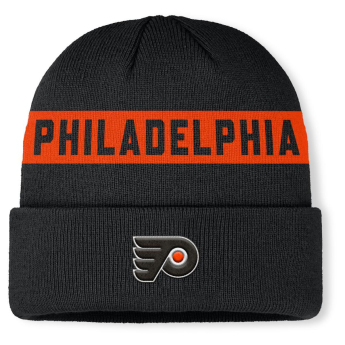 Philadelphia Flyers téli sapka Authentic Pro A/Cap Cuffed inscription