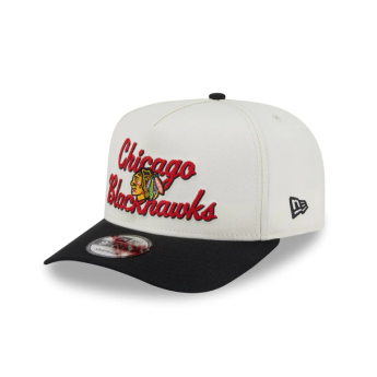 Chicago Blackhawks baseball sapka New Era 950AF Chainstitch white