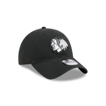 Chicago Blackhawks baseball sapka New Era 920 Stamp balck