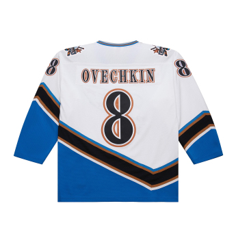 Washington Capitals hoki mez Alexander Ovechkin White Jersey