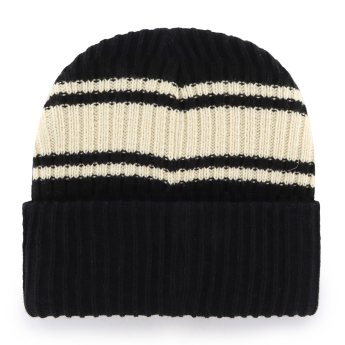 Boston Bruins téli sapka Harbor Stripe 47 Cuff Knit Black