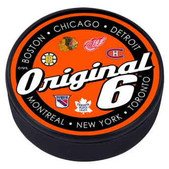 NHL termékek korong Script Textured Hockey - Original 6