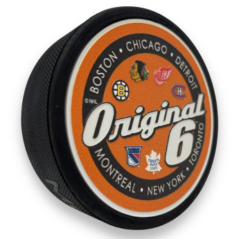 NHL termékek korong Script Textured Hockey - Original 6