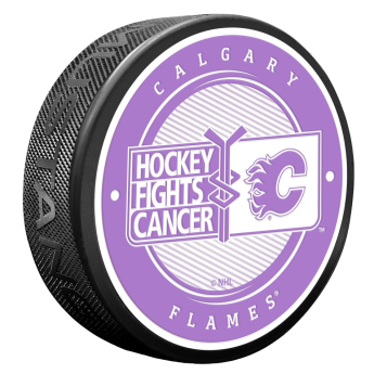 Calgary Flames korong Hockey Fights Cancer