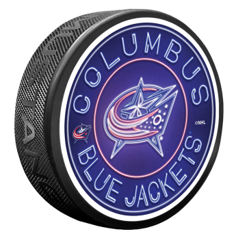 Columbus Blue Jackets korong Neon