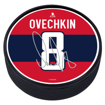 Washington Capitals korong Replica Signature - Alex Ovechkin