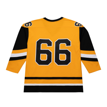 Pittsburgh Penguins hoki mez Mario Lemieux 1984 NHL Gold Jersey