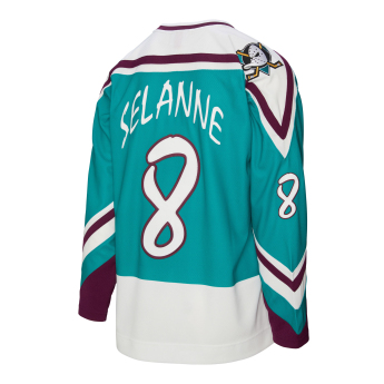 Anaheim Ducks hoki mez Teemu Selanne 1995 NHL Alternate Jersey