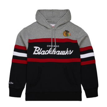 Chicago Blackhawks férfi kapucnis pulóver Head Coach Hoodie Current Logo