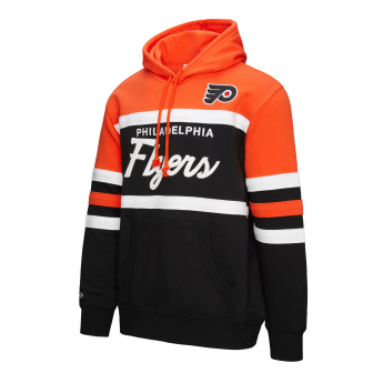 Philadelphia Flyers férfi kapucnis pulóver Head Coach Hoodie Current Logo